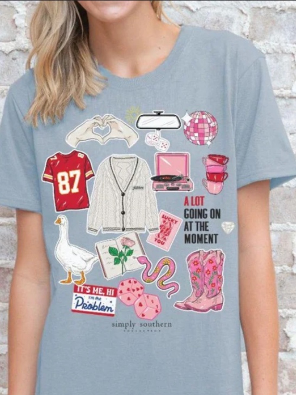 SIMPLY SOUTHERN Taylor Swift Inspired Women’s Tee